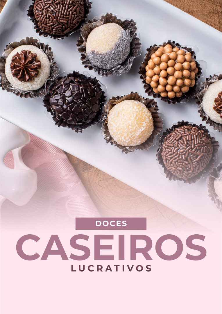 Doces Caseiros Lucrativos - Capa Ebook BR