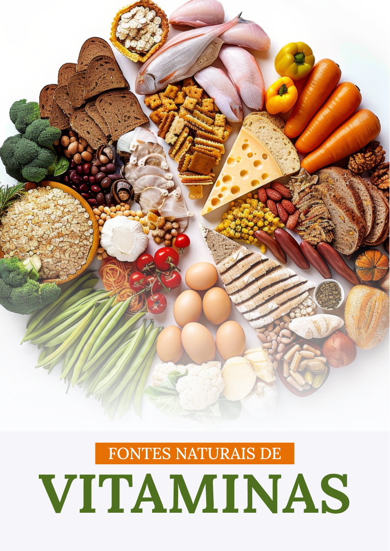 Fontes naturais de vitaminas - Ebook