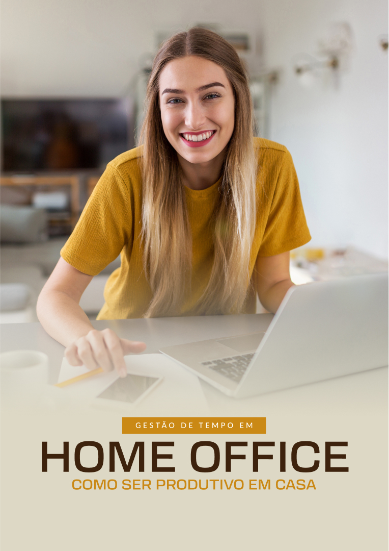 Gestão de Tempo em Home Office - Capa Ebook BR