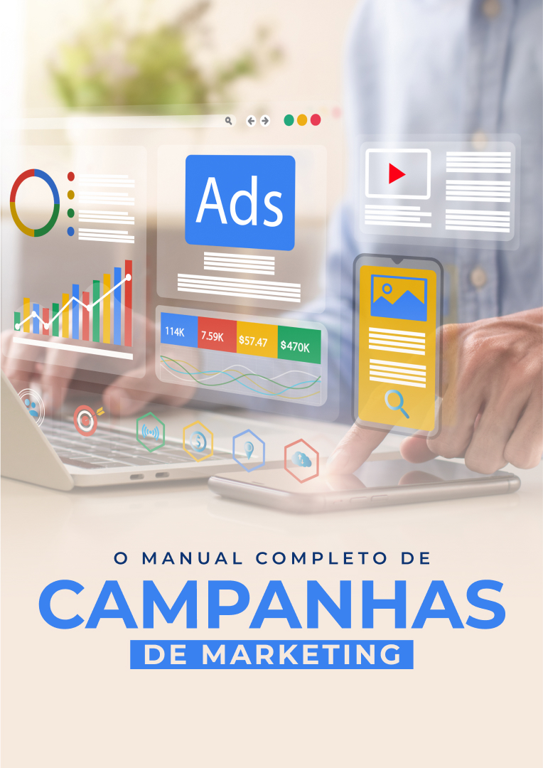 O Manual Completo de Marketing - Capa Ebook BR