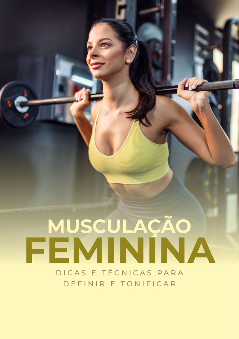Musculação Feminina - Capa Ebook BR