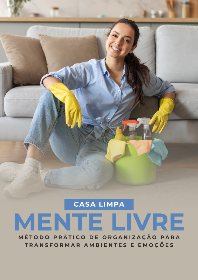 Casa Limpa, Mente Leve - Capa Ebook BR