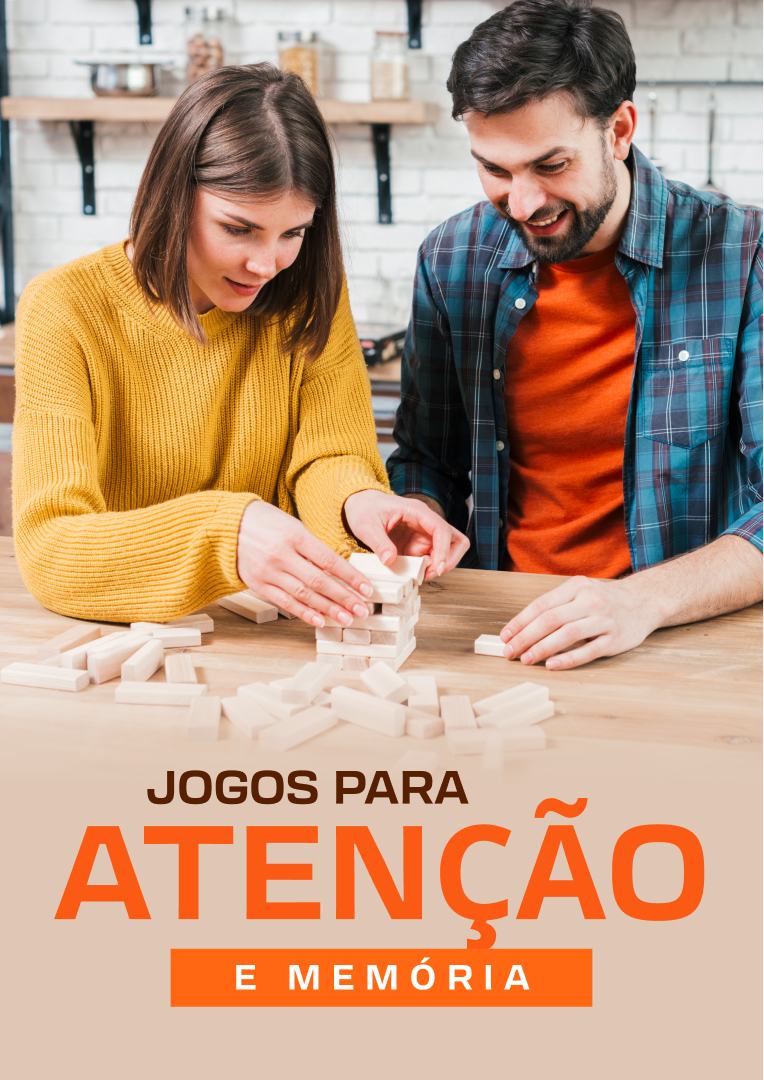 Jogos para Atenção e Memória - Capa Ebook
